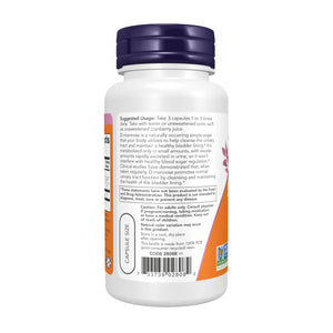 Now Foods Supplements, D-Mannose 500 mg, Non-GMO Project Verified, Healthy Urinary Tract*, 60 Veg Capsules NOW FoodsBuy Supplements Australia