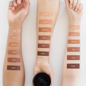 Saie Sun Melt Cream Bronzer - Buildable Balm Face Bronzer for Effortless Sculpting - Cream Contour Enriched with Vitamin C, Nourishing Skincare Ingredients & a Natural Finish - Tan Bronze (1 oz) SaieBuy Supplements Australia