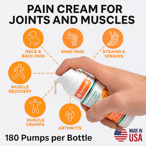FLEXIGEN Pain Cream Lotion 3-Pack – Natural Menthol Formula with Frankincense & Essential Oils – Fast-Acting, Non-Greasy, Pleasant Scent FLEXIGENBuy Supplements Australia