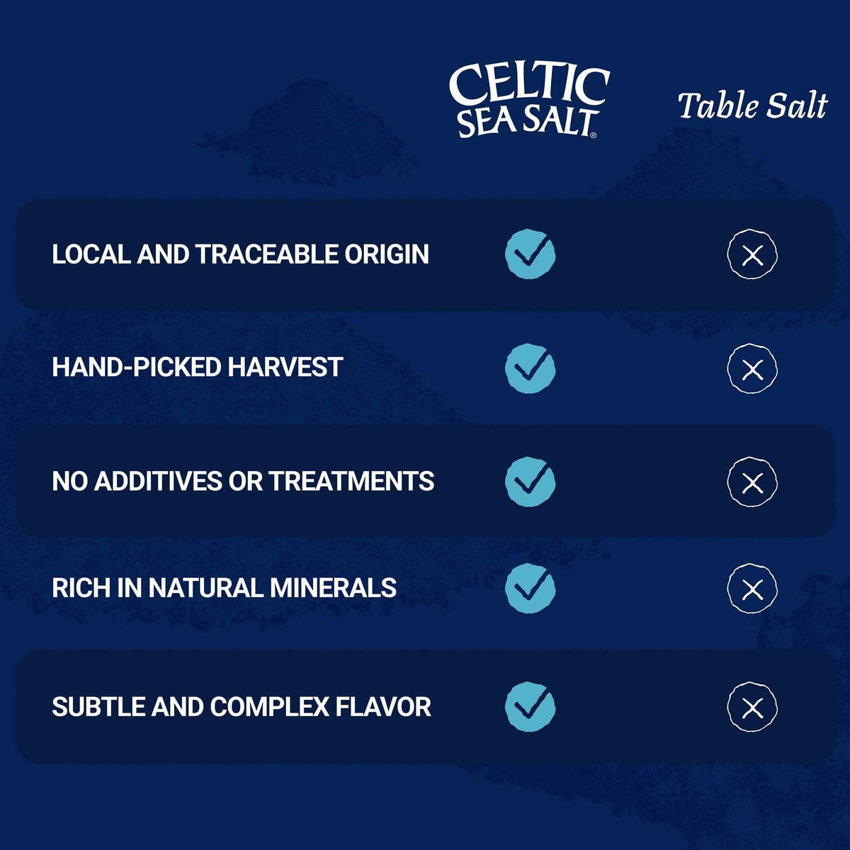 Celtic Sea Salt Fine Ground – Unrefined Mineral Salt, Sustainably Harvested, GMP Certified, Lab Tested – Baking, Cooking, Hydration, Everyday Use – 1 lb Resealable Bag