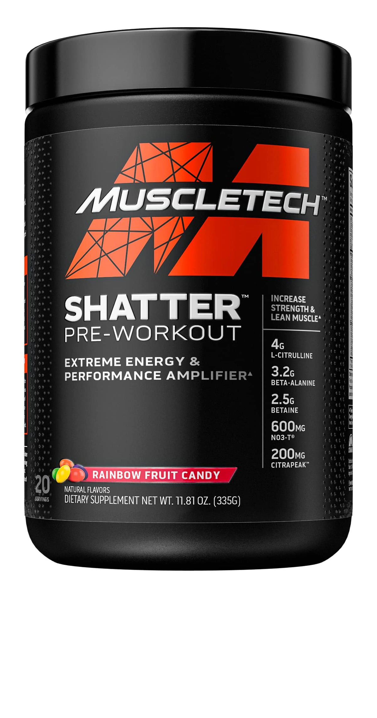 Pre Workout Powder MuscleTech Shatter Pre-Workout PreWorkout Powder