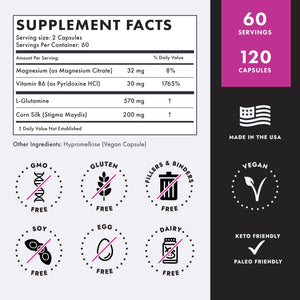 supplement products​Axobotanica Kidney Cleanse Detox & Repair - Vitamin B6, Magnesium, L-Glutamine & Cornsilk - Kidney Support Supplement, Urinary Flow & Bladder Comfort - JerryCherryUSA