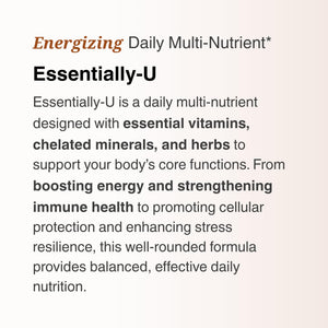 Utzy Naturals Essentially-U Multi-Nutrient | Whole Food Antioxidants + Chelated Minerals for Everyday Health | 180 Capsules Utzy NaturalsBuy Supplements Australia