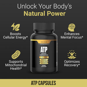 BETTER LIFE LAB ATP Supplement – Supports Cellular Energy Production, Mitochondrial Function & Active Lifestyles BETTER LIFE LAB buy supplements Au