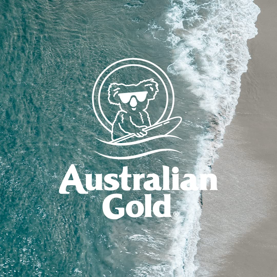 Australian Gold Spray Gel Sunscreen with Instant Bronzer SPF 50, 8 Ounce - Moisturize & Hydrate Skin