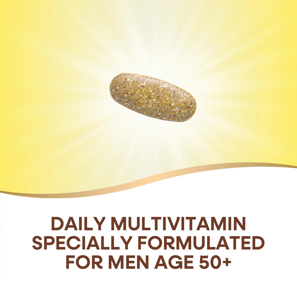 Nature's Way Alive! Men’s 50+ Daily Ultra Multivitamin, High Potency Formula, Supports Healthy Brain, Eyes & Heart Nature's Way