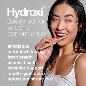 Davids Hydroxi Fluoride Free Nano Hydroxyapatite Toothpaste for Remineralizing, Sensitive Support, Whitening, Antiplaque, SLS Free,