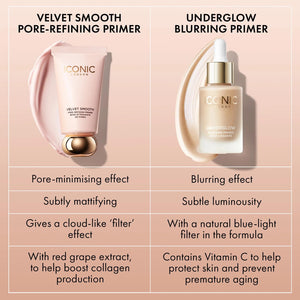 ICONIC LONDON Velvet Smooth Pore-Refining Primer | Whipped, Balmy Primer, Diffuses Pores, Cruelty-Free, Vegan Makeup, 1.01 Fl oz ICONIC LONDONBuy Supplements Australia