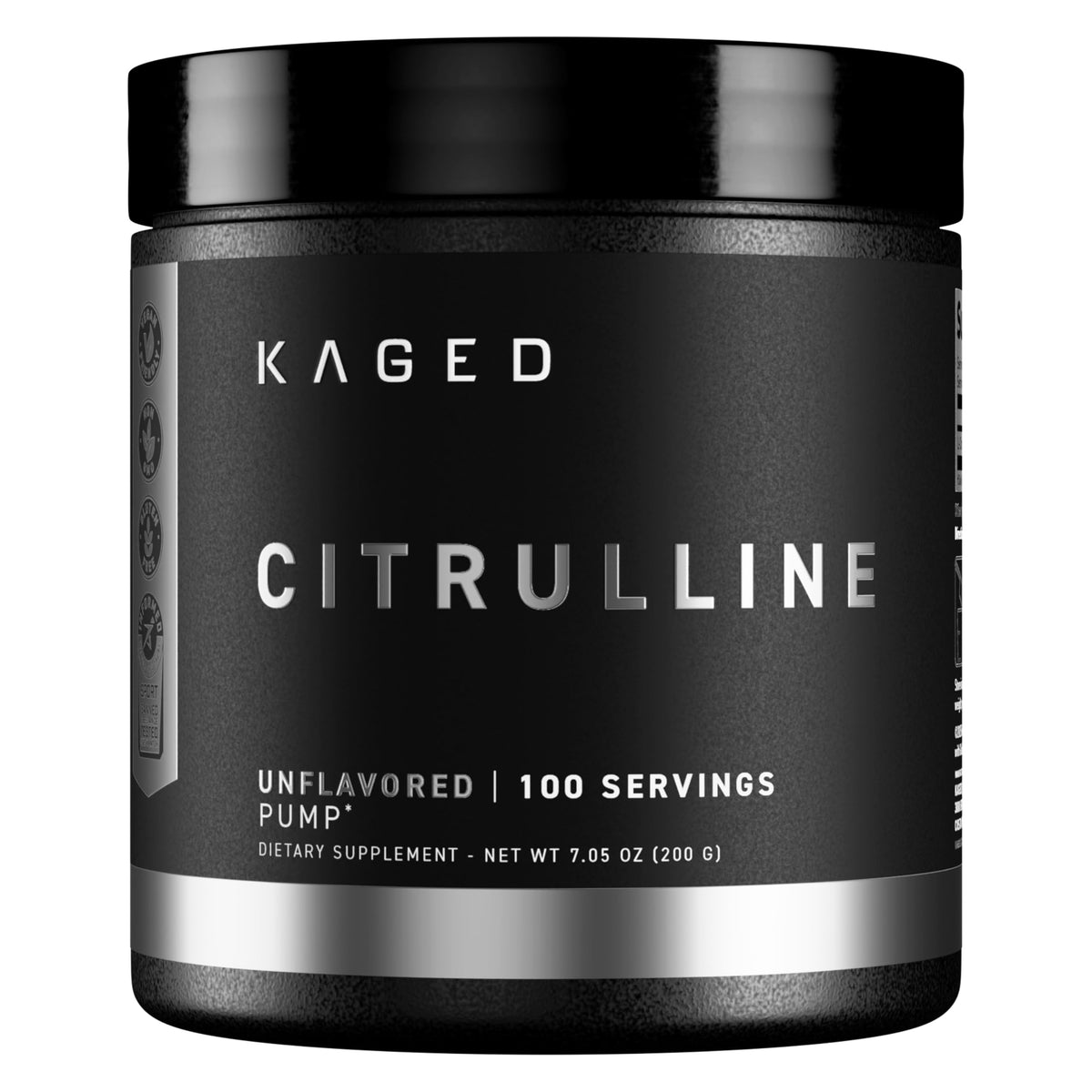Kaged L-Citrulline Powder - Unflavored - Enhanced Pumps - Improve Muscle Vascularity - Nitric Oxide Booster - Supplements for Men & Women - 100 Servings