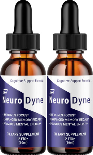 Neurodyne Liquid Drops – Neuro Dyne Natural Liquid Dietary Natural Blend Supplement (2 Pack – 2 Month Supply) IndeloBuy Supplements Australia