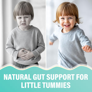 Kids Herbal Gut Cleanse Drops, Parasite Cleanse for Humans Liquid with Wormwood, Black Walnut & Probiotics, Supports Digestive & Overall Gut Health for Children (2 oz) HerbXBuy Supplements Australia
