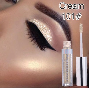 PHOERA Glitter & Glow Liquid Eyeshadow - Holographic Metallic Shine