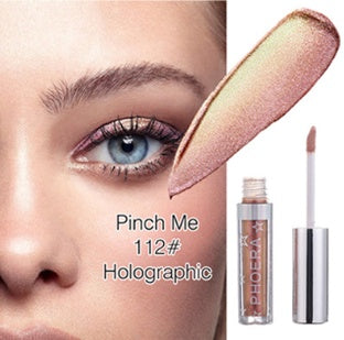 PHOERA Glitter & Glow Liquid Eyeshadow - Holographic Metallic Shine