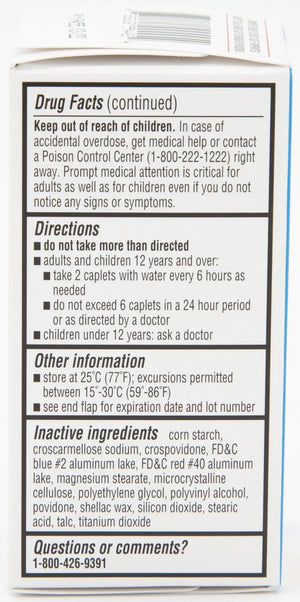 Quality Choice Maximum Strength Mentrual Pain Relief, Multi Symptom Pain Relief Caplets, Cramps, Headache, Bloating, Backache & Irritability, 20 Count Package Quality ChoiceBuy Supplements Australia