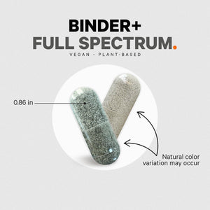 Codeage Binder + Systemic Binder Supplement - Activated Charcoal Pills, Bentonite Clay Mineral Powder, Fulvic & Humic Acids, Molybdenum, Carbon Forms - 90 Capsules CodeageBuy Supplements Australia