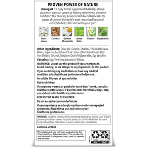 Iberogast Softgels, Herbal Relief of Stomach Upsets: Occasional Indigestion, Bloating, Gas, Nausea, Upset Stomach; 6-Herb Blend with Iberis Amara, Peppermint, Licorice, Lemon Balm; 30ct Iberogast buy supplements Au