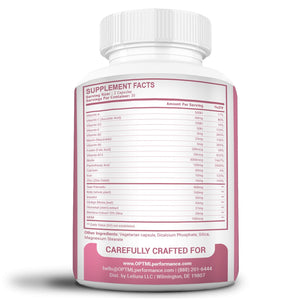 OPTML Hair and Nail Vitamins for Hair Growth and Thickness, Biotin-Infused Hair Pills, Hair Vitamins for Faster Hair Growth and Healthy Nails, for Women and Men, 60 Capsules OPTML buy supplements Au