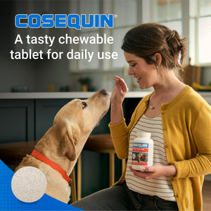 Nutramax Cosequin for Dogs Joint Health Supplement, Contains Glucosamine for Dogs, Plus Chondroitin, MSM and HA, Supports Healthy Joints, Chewable Tablets, 75 Count Nutramax LaboratoriesBuy Supplements Australia