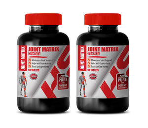 Supportive Blend - JOINT MATRIX COMPLEX - Essential Complex, Functional Strength, Joint Care Formula, Natural Mobility, Essential Joint Blend, Total Motion Support 2 Bottles 180 Capsules Healthy Supplements LLCBuy Supplements Australia