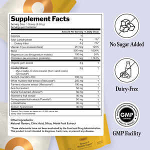 Ovii Metabolic Support for Women – Reducose® White Mulberry with Myo-Inositol & D-Chiro Inositol 40:1 Blend – Daily Wellness, Metabolic Balance & Appetite Control Supplement – 30 Servings, Tropical Ovii buy supplements Au