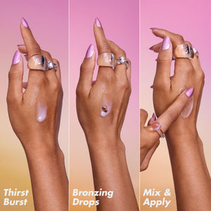 e.l.f. SKIN The Hottest Drops Duo, Holy Hydration! Thirst Burst & Bronzing Skincare Set, For A Dewy, Sun-Kissed Look, Vegan & Cruelty-Free e.l.f.Buy Supplements Australia