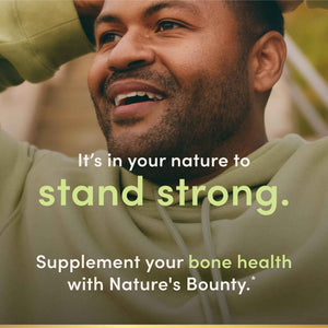 Nature’s Bounty Calcium 1200 mg with Vitamin D3, Bone Health & Immune Support, Vitamin D3 1000 IU, 220 Softgels