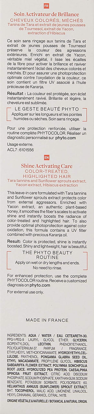 PHYTO Phytocolor Shine Activating Care, 5.07 fl oz PHYTOBuy Supplements Australia
