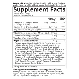Garden of Life Calcium Supplement with Magnesium & Organic Vitamin D3 K2, Made from Whole Foods, Gluten-Free, 180 Count Garden of LifeBuy Supplements Australia
