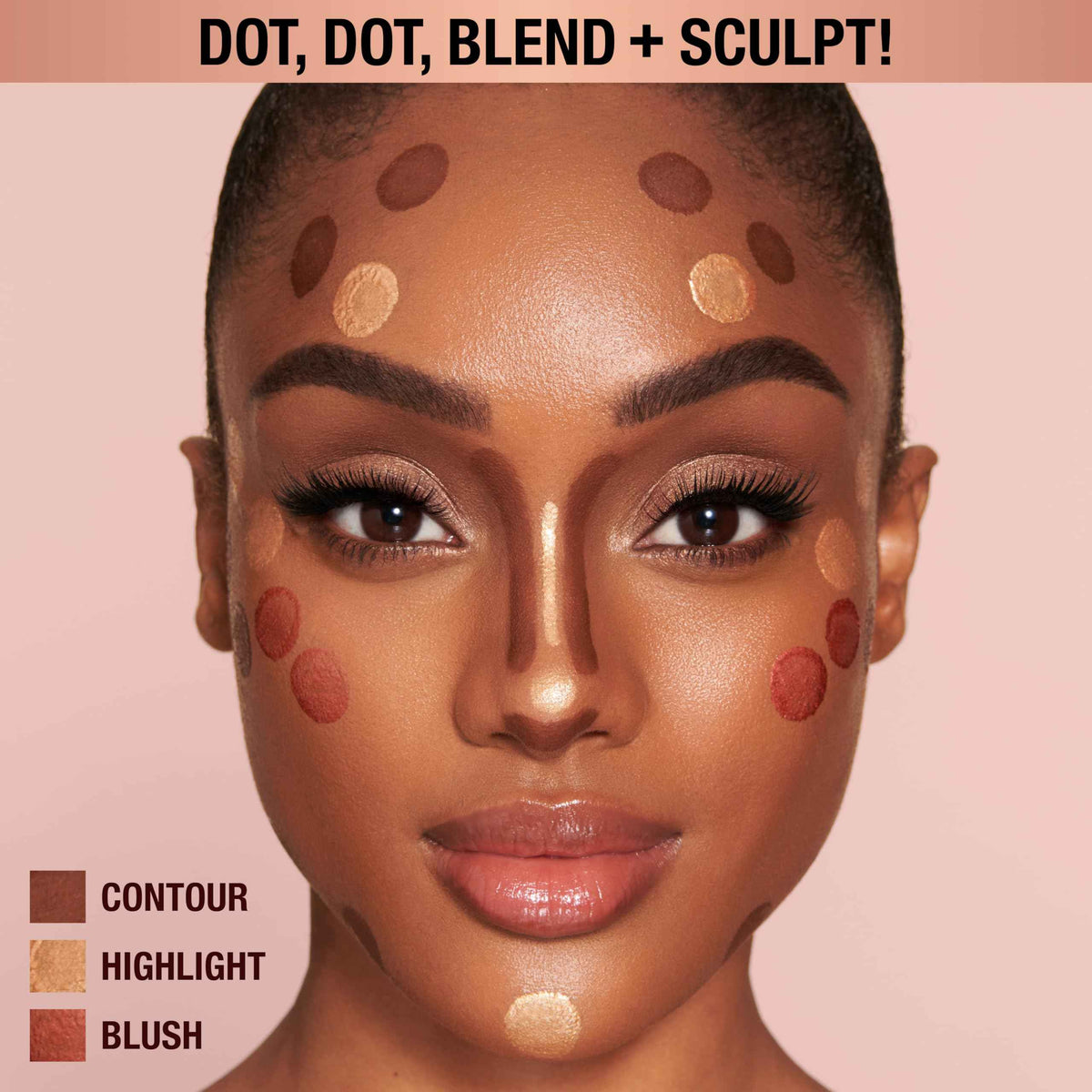 Charlotte Tilbury Beauty Light Wand Liquid Highlighter Makeup - Soft-Focus Highlighter & Blush for Cheeks - Pearlescent, Weightless Radiant Finish - Pinkgasm Sunset