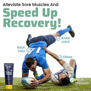 GOODOH Muscle & Joint Relief Cream with MSM (Dimethyl Sulfone), Glucosamine & Chondroitin – Fast Absorbing Cream for Muscle Pain, Joint Stiffness & Recovery – 3.38 oz GOODOHBuy Supplements Australia