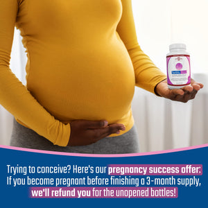 Daily Wellness Fertility Blend for Women - Fertility Supplements for Women, Conception Fertility Prenatal Vitamins, Trying to Conceive Progesterone Supplements, Cycle Support Conception Pills - 1 Pack Fertility BlendBuy Supplements Australia