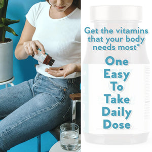 Nutri-Rich Essentials Multi | Multivitamin Supplement with Fish Oil Omega-3 for Men and Women, Supports Energy, Immune Health Nutri-Rich