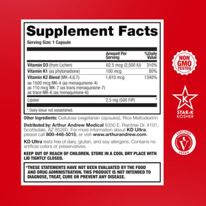 Arthur Andrew Medical, KD Ultra, Immunity, Heart and Bone Health, 90 Capsules Arthur Andrew MedicalBuy Supplements Australia
