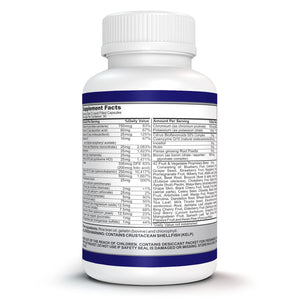 O!VITA Liquid Multivitamin Complete, with a Full Spectrum of Vitamins and Minerals, Plus 42 Fruits and Vegetable Proprietary Blend, Easy Absorption (60 Vegan Liquid Filled Capsules) O!VITABuy Supplements Australia