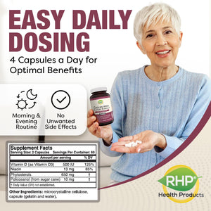 Advanced Cholesterol Health Complex with Plant Sterols. Cholesterol & Lipid Support Supplement for Healthy Heart & Cholesterol Levels for Men & Women. 120 Capsules RHP buy supplements Au