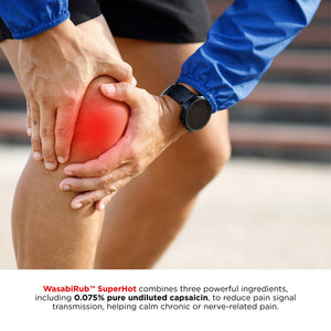SportPharm WasabiRub Super Hot Sports Topical Pain Relief Gel SportPharmBuy Supplements Australia