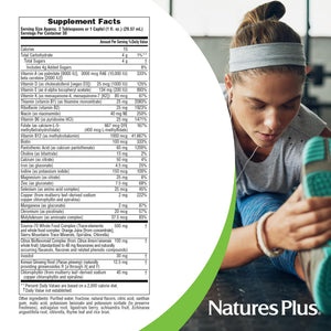 NaturesPlus Source of Life Liquid - 30 fl oz - Tropical Fruit Flavor - Wholefood Supplement, Energy Booster, Antioxidant - Vegetarian, Gluten-Free - 30 Servings Aus HealthcareBuy Supplements Australia