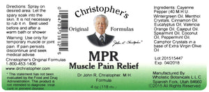 Christopher's Muscle Pain Relief - 4 fl oz Christopher's Original FormulasBuy Supplements Australia
