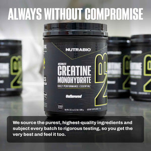 NutraBio Pure Micronized Creatine Monohydrate Powder Supplement, Unflavored, (1000 g) - Supports Bulk Muscle Energy, Recovery, and Strength - HPLC Tested Creatine Powder