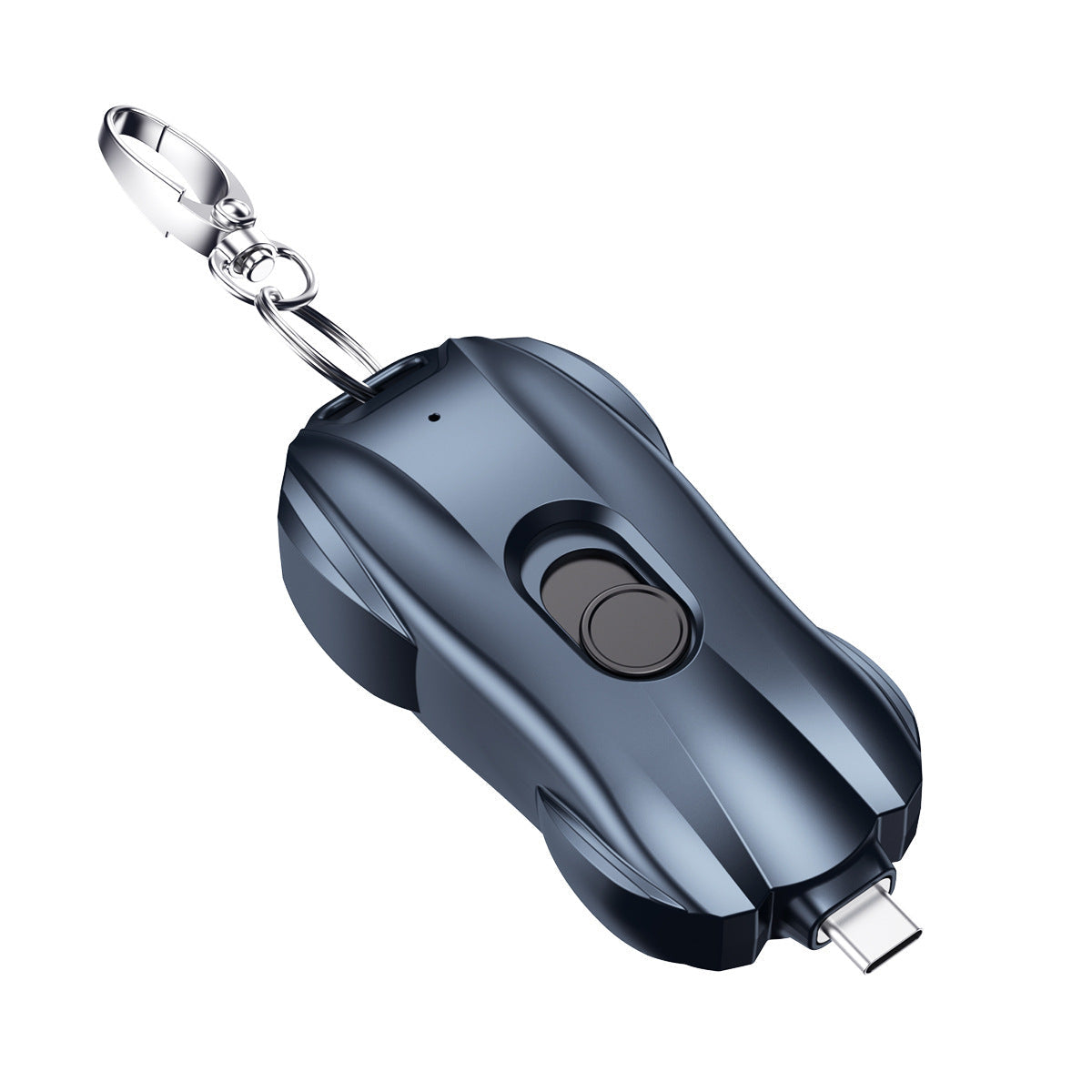 Mini Keychain Emergency Power Bank 1500mAh - Portable Charger with Type-C / Lightning