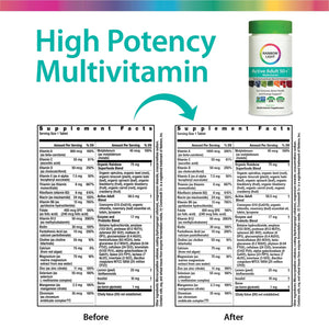 Rainbow Light Adult Multivitamin, Vitamins C & Zinc, B Complex & Choline, Calcium & Vitamin D Supports Bone Health Rainbow Light