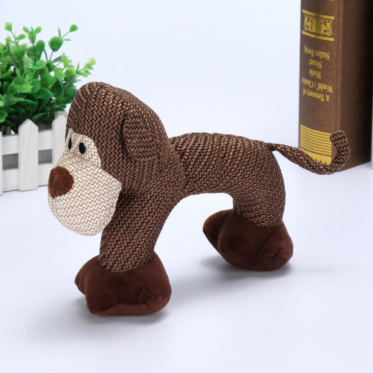 Squeaky Duck Dog Toy - Plush Chew Toy for Small & Large Dogs
