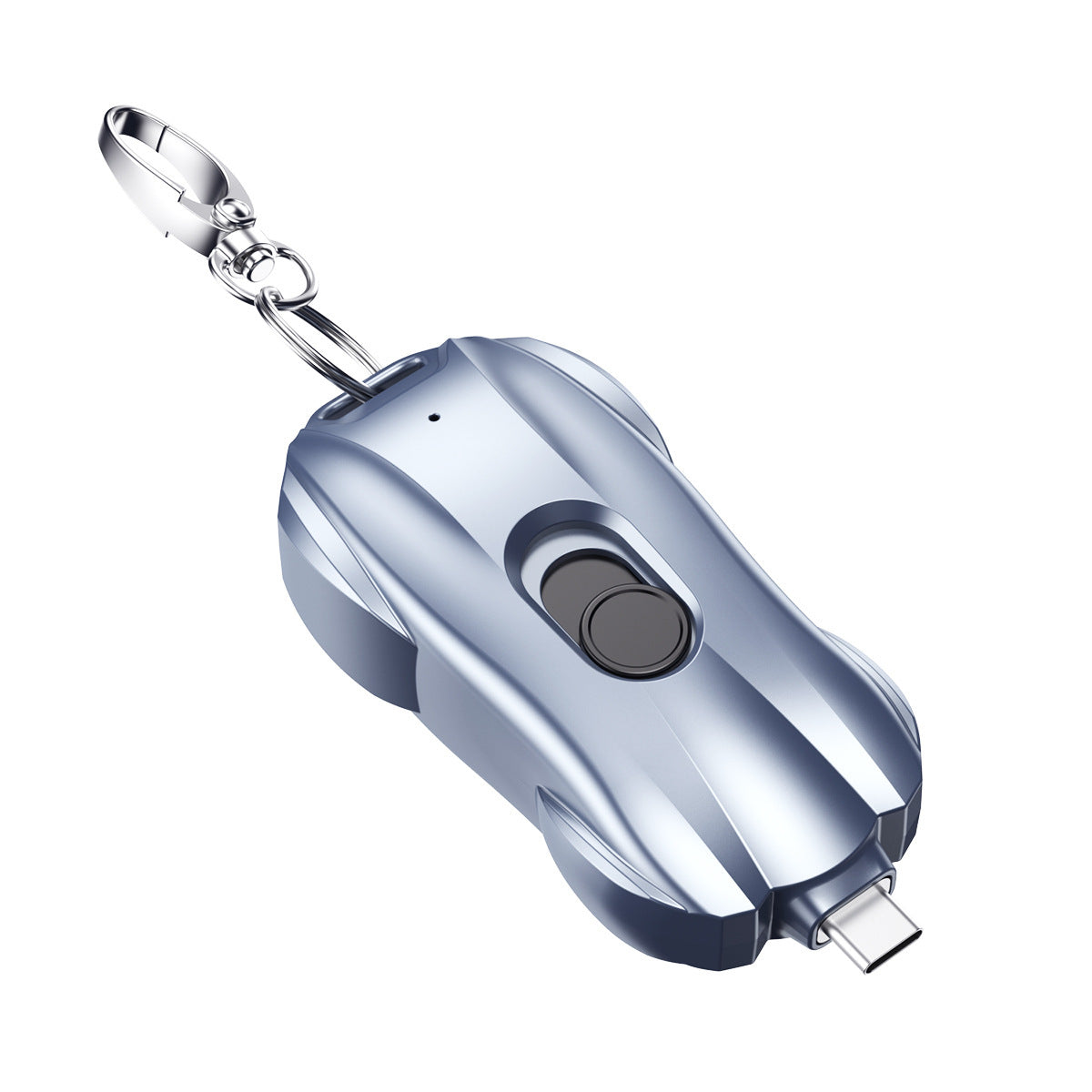 Mini Keychain Emergency Power Bank 1500mAh - Portable Charger with Type-C / Lightning