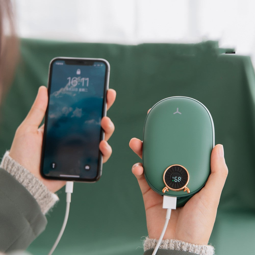 Rechargeable winter hand warmer with USB charging
