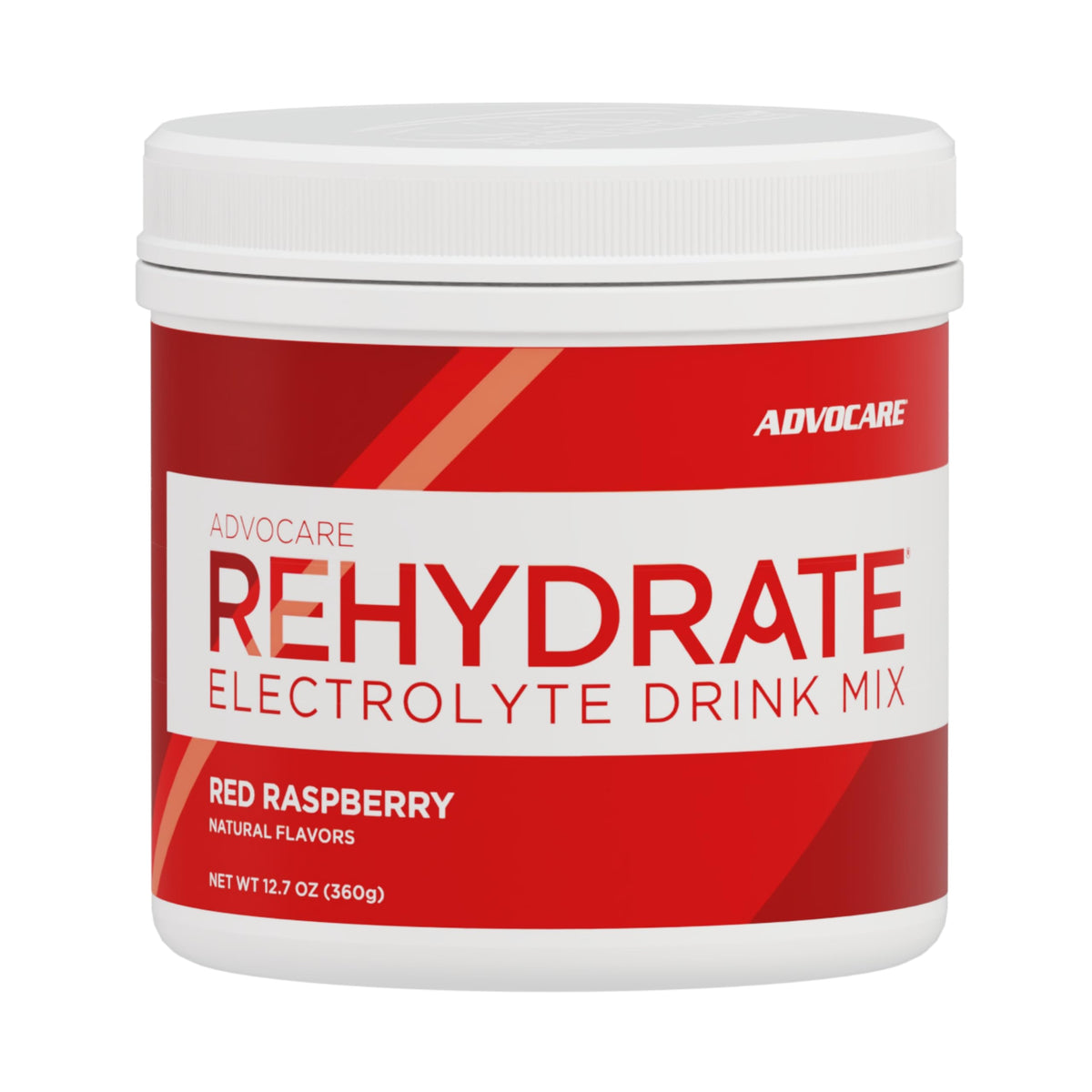 AdvoCare Rehydrate electrolyte drink mix red raspberry magnesium sodium potassium calcium hydration recovery supplement