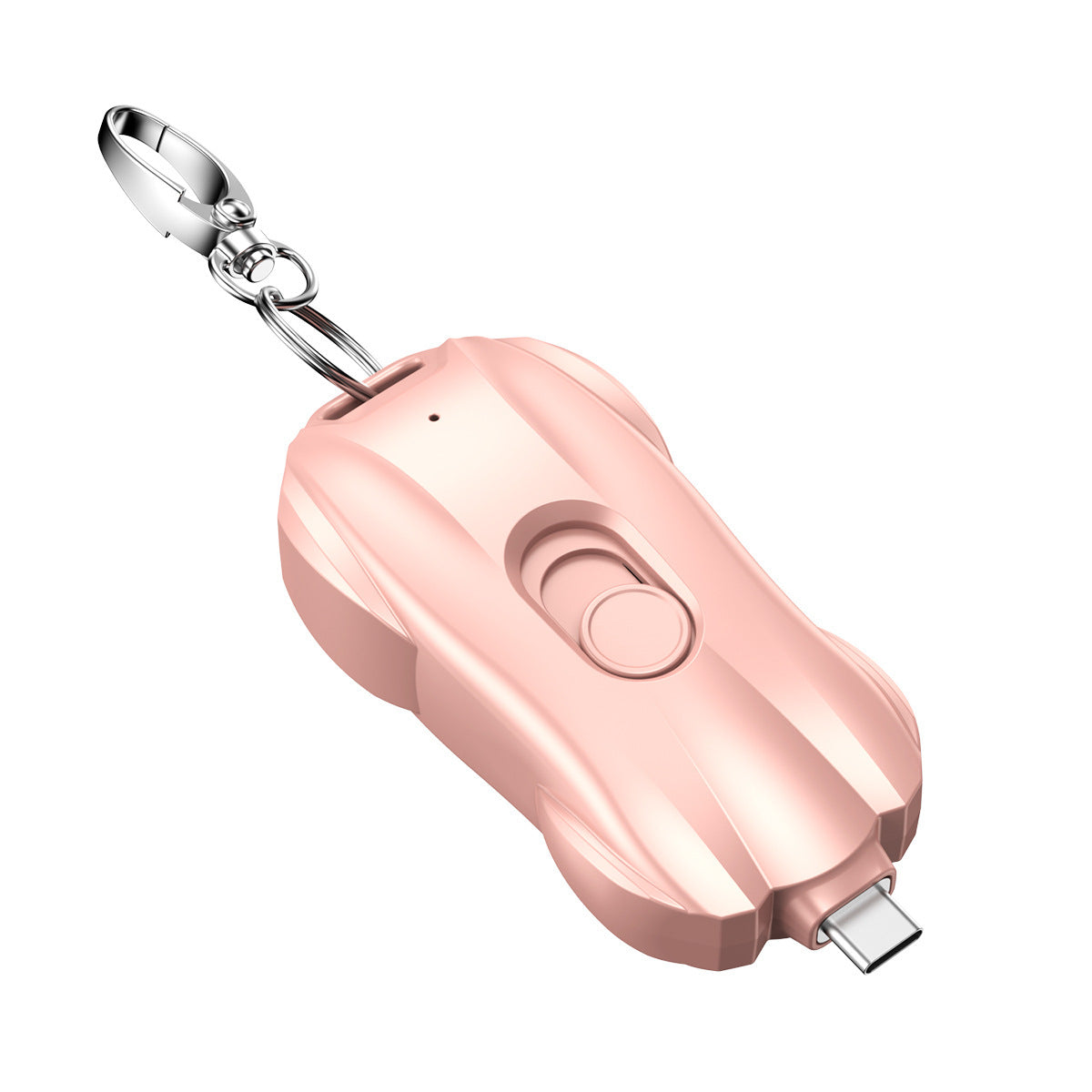 Mini Keychain Emergency Power Bank 1500mAh - Portable Charger with Type-C / Lightning
