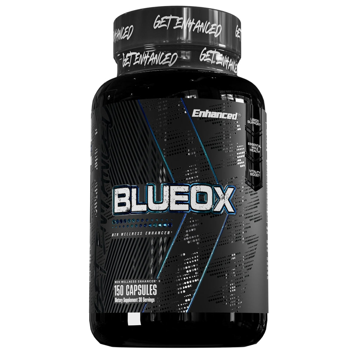 Natural testosterone booster supplement for men supporting strength, energy, muscle growth, stamina and performance for vitality and male health